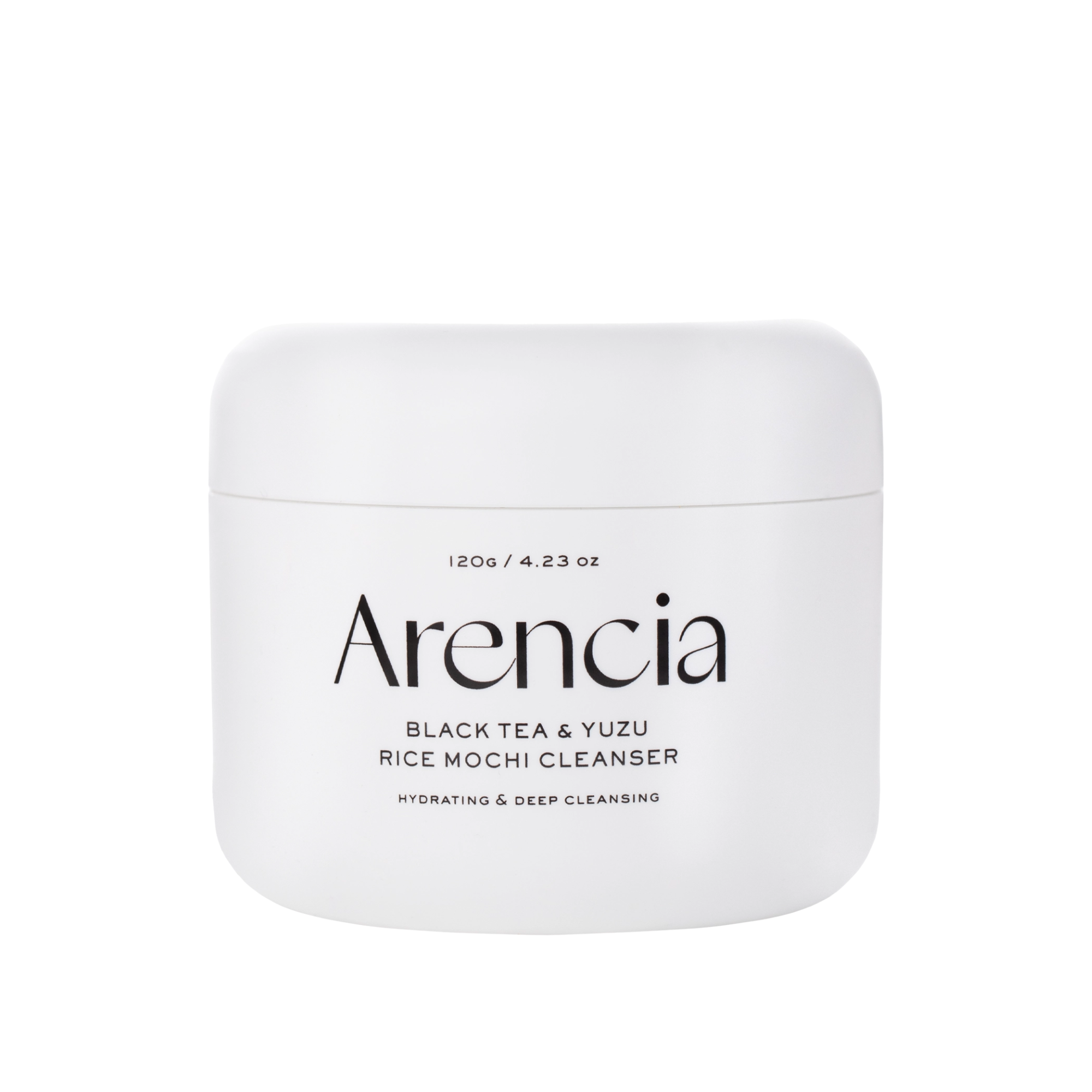 Arencia Black Tea & Yuzu Rice Mochi Cleanser 120g