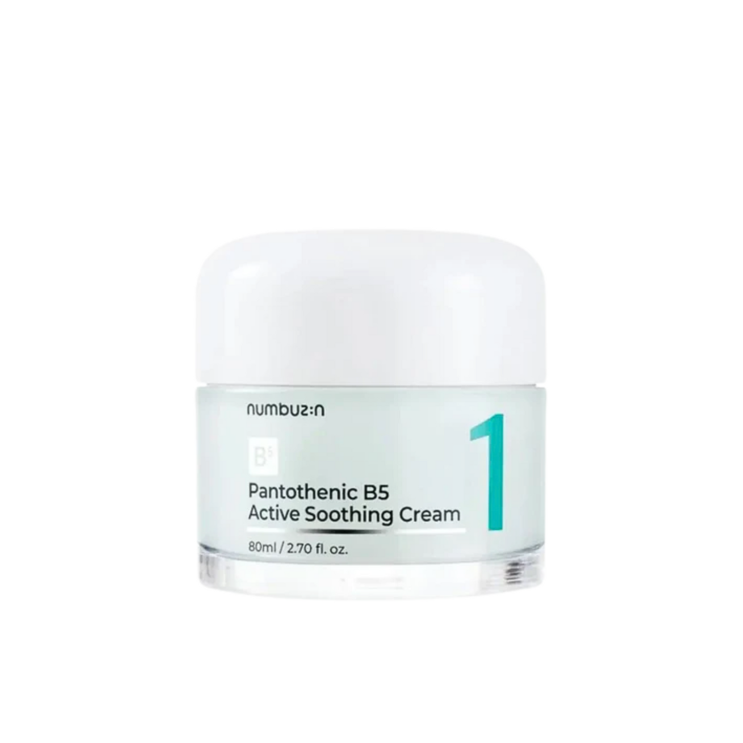 Numbuzin No.1 Pantothenic B5 Active Soothing Cream 80ml