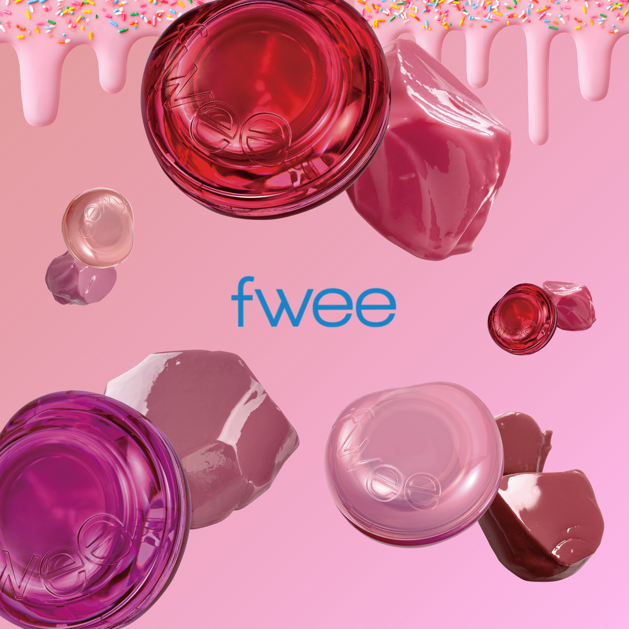 FWEE Lip&Cheek Glowy Jelly Pot