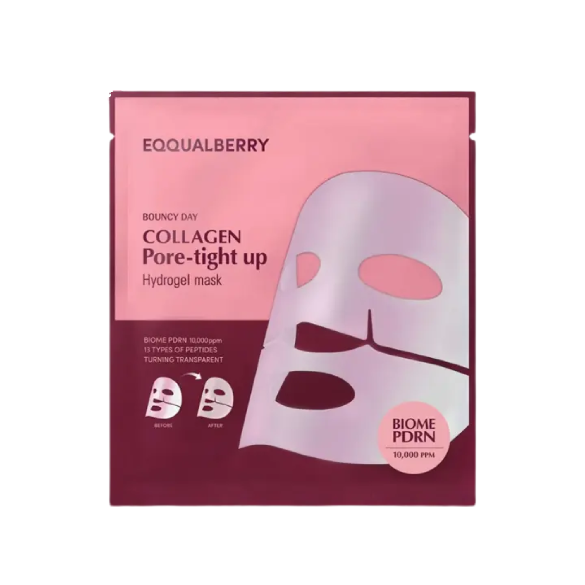 EQQUALBERRY Collagen Pore Tight Up Hydrogel Mask