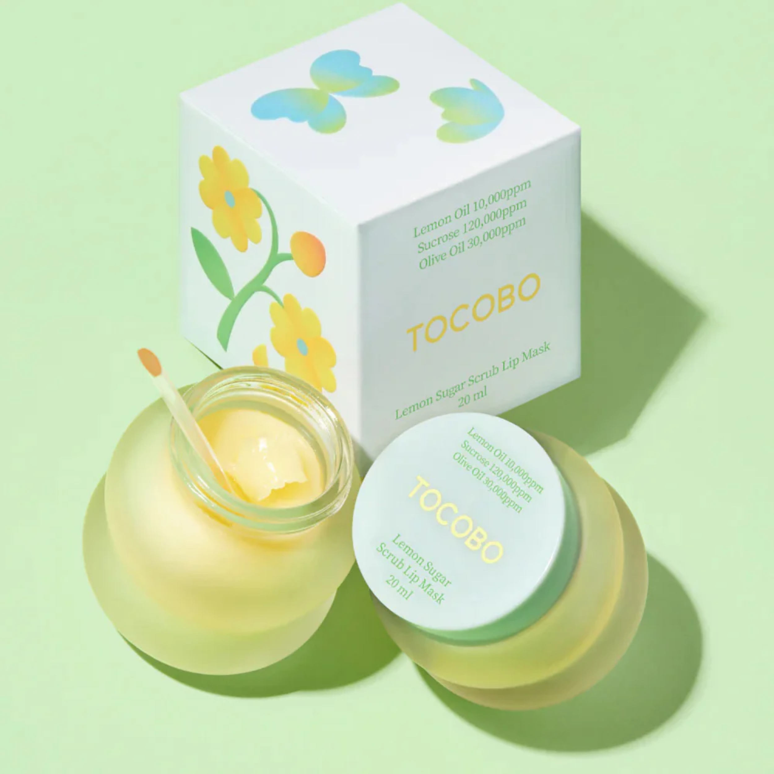 Tocobo Lemon Sugar Scrub Lip Mask 20ml