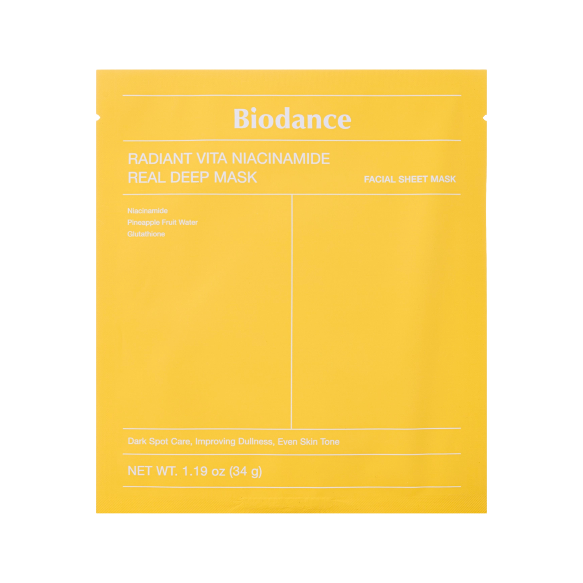 Biodance Radiant Vita Niacinamide Real Deep Mask