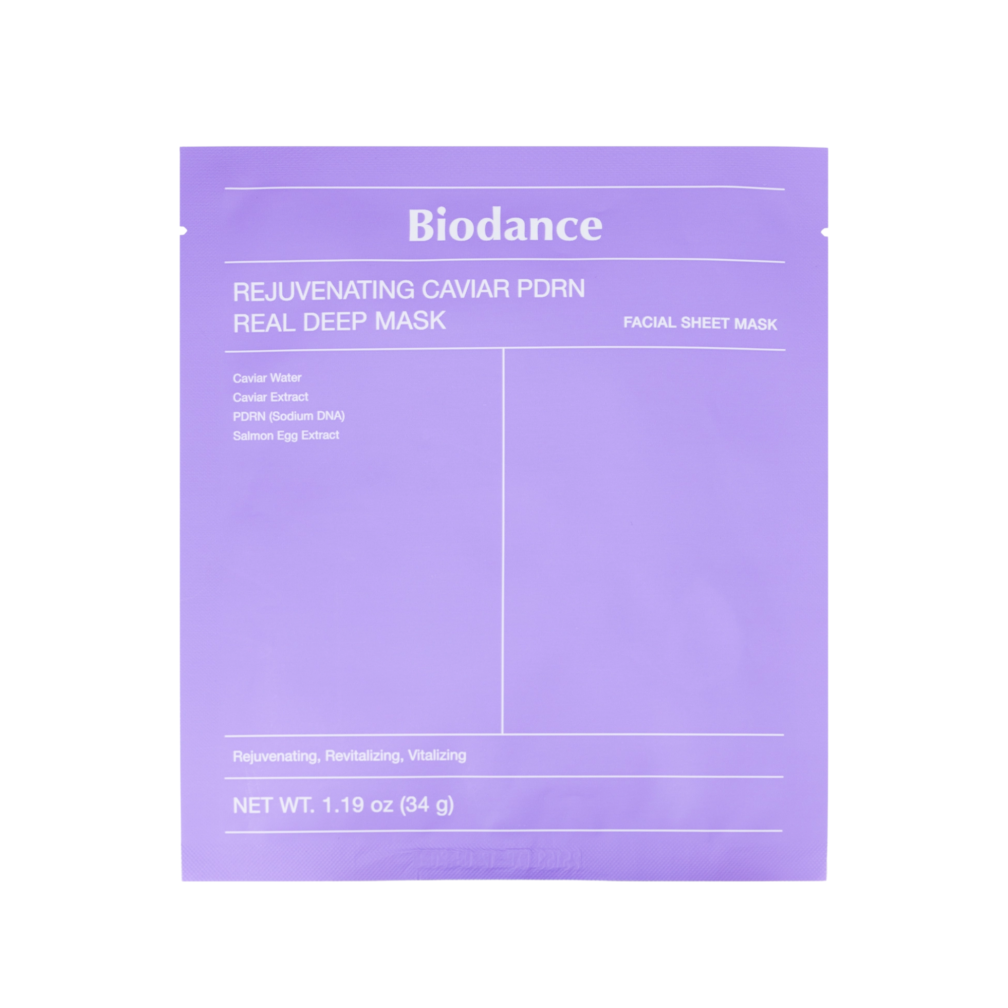 Biodance Rejuvenating Caviar PDRN Real Deep Mask