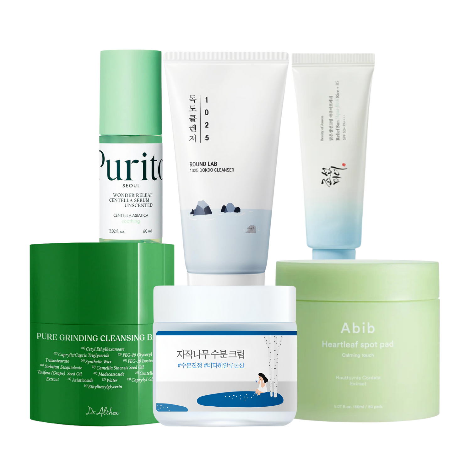 Set for combination skin