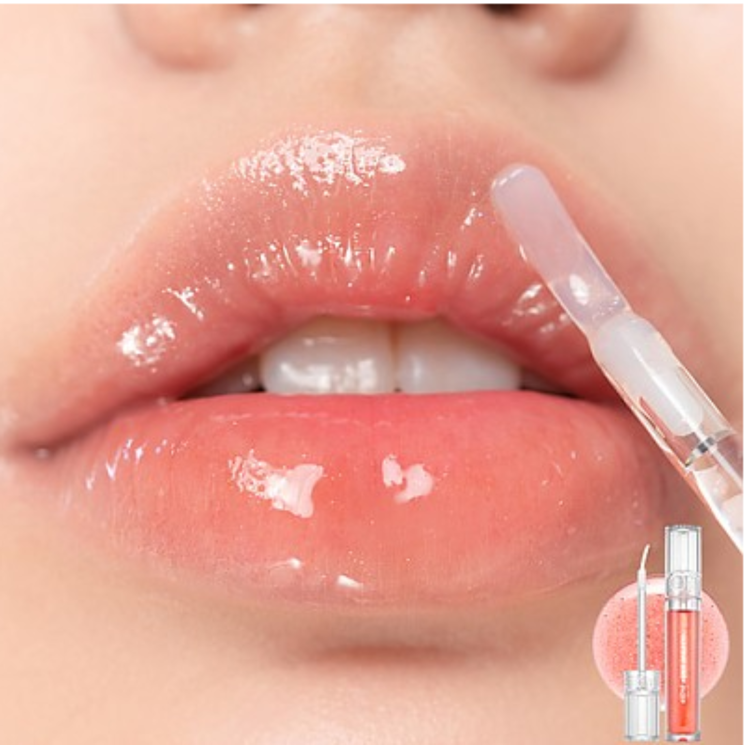 Rom&nd GLASTING WATER GLOSS 01.SANHO CRUSH