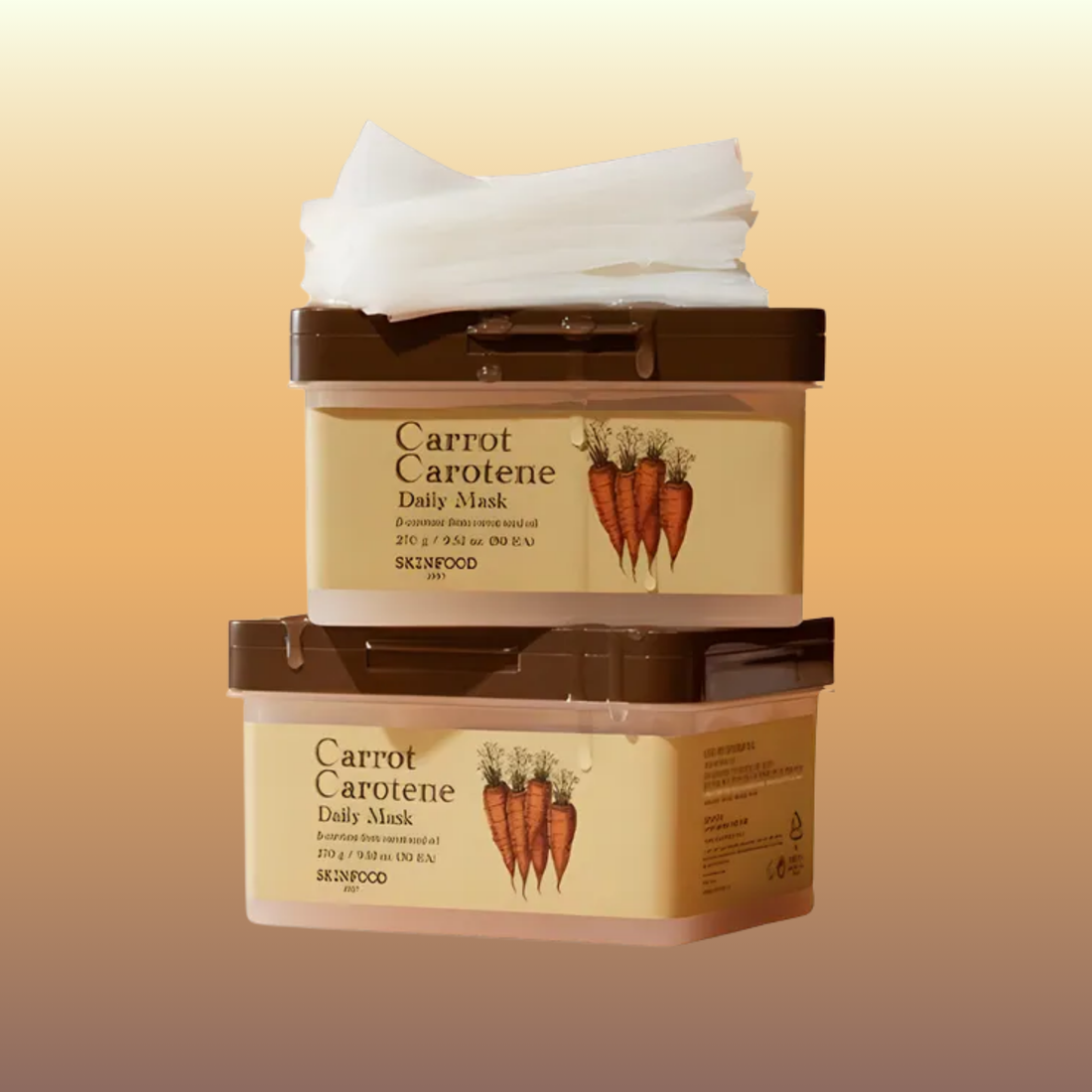 SKINFOOD Carrot Carotene Daily Mask (30 pieces)