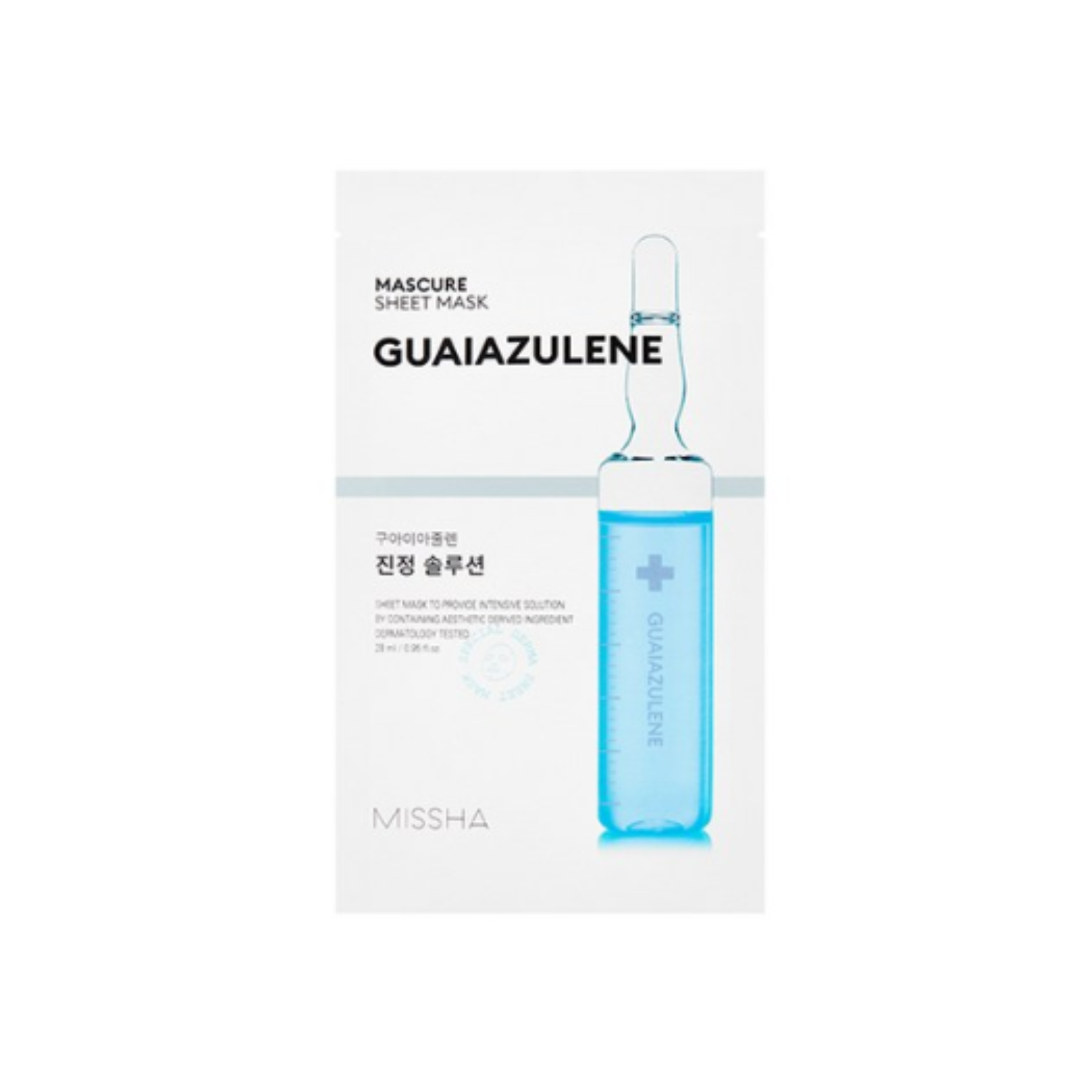 Missha Mascure Calming Guaiazulene Sheet Mask