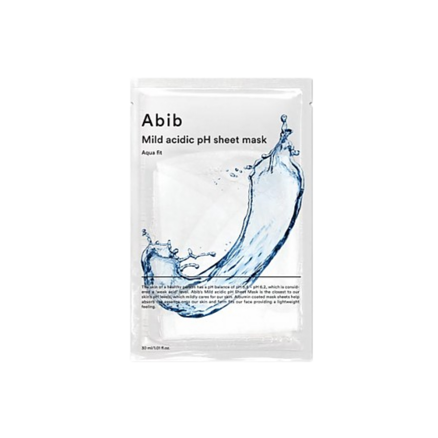 ABIB Mild Acidic pH Sheet Mask Aqua Fit