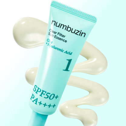 Numbuzin No.1 Clear Filter Sun Essence SPF50+ PA++++ 50ml