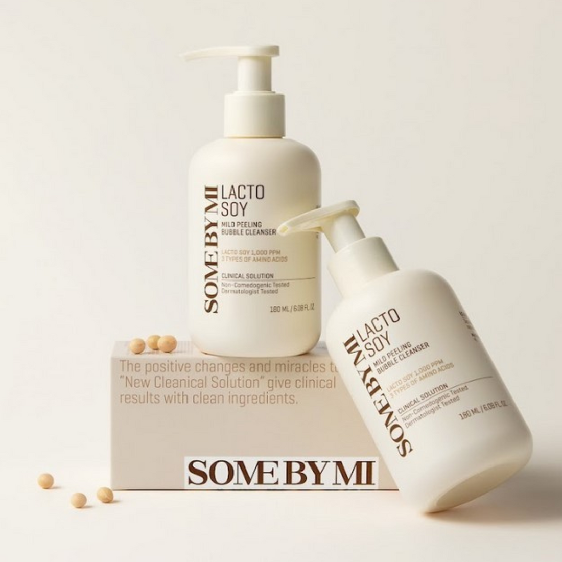 SOMEBYMI Lactosoy Mild Bubble Peeling Cleanser 180ml