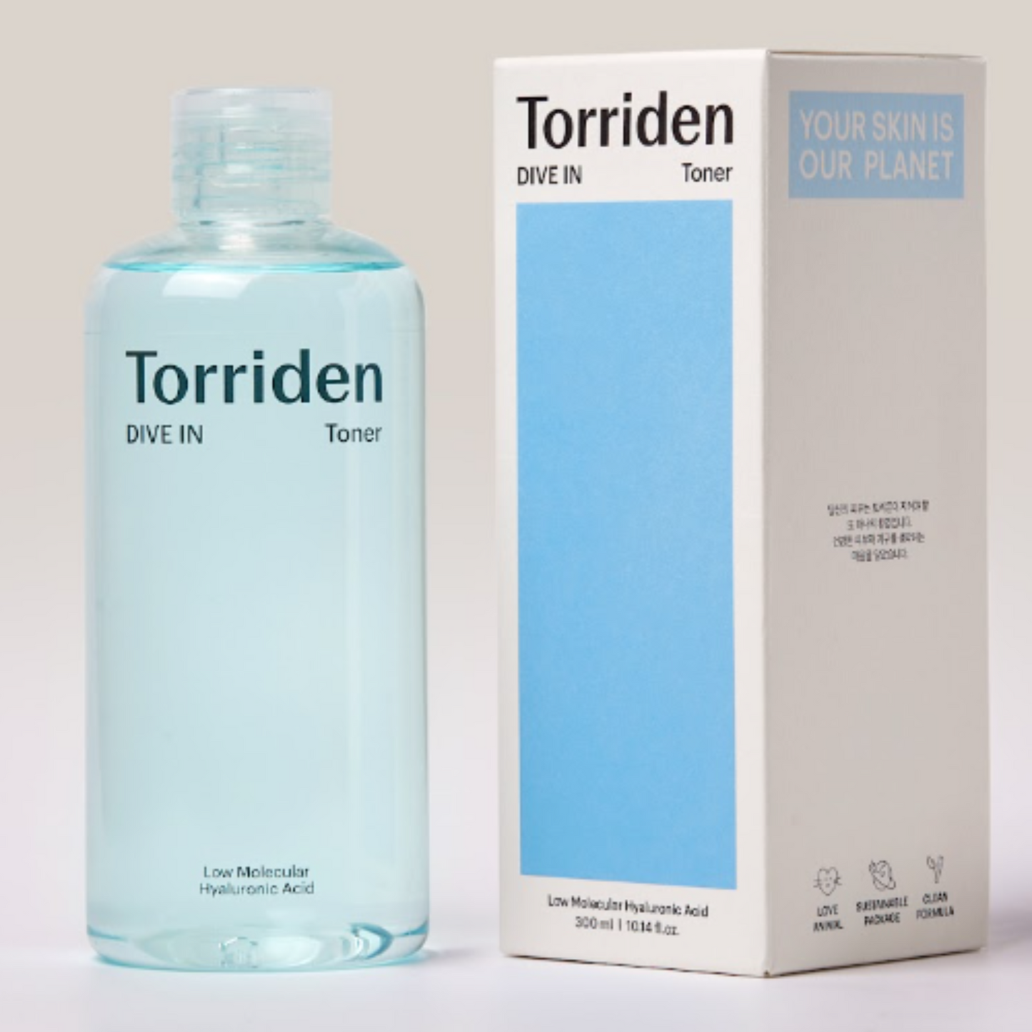 Torriden DIVE-IN Low Molecule Hyaluronic Acid Toner 300ml