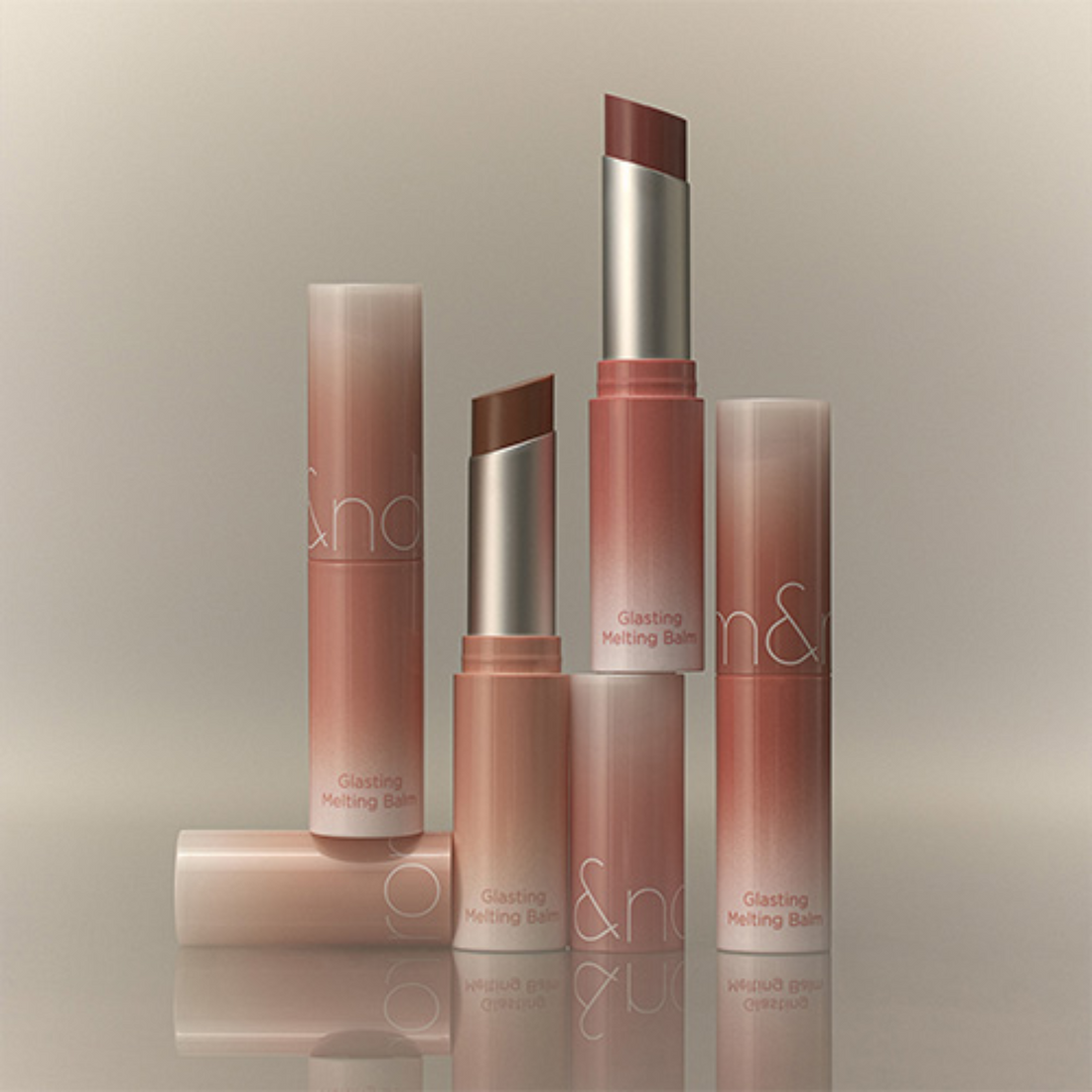 Rom&amp;nd GLASTING MELTING BALM Dusty On The Nude Edition (3 Farben)