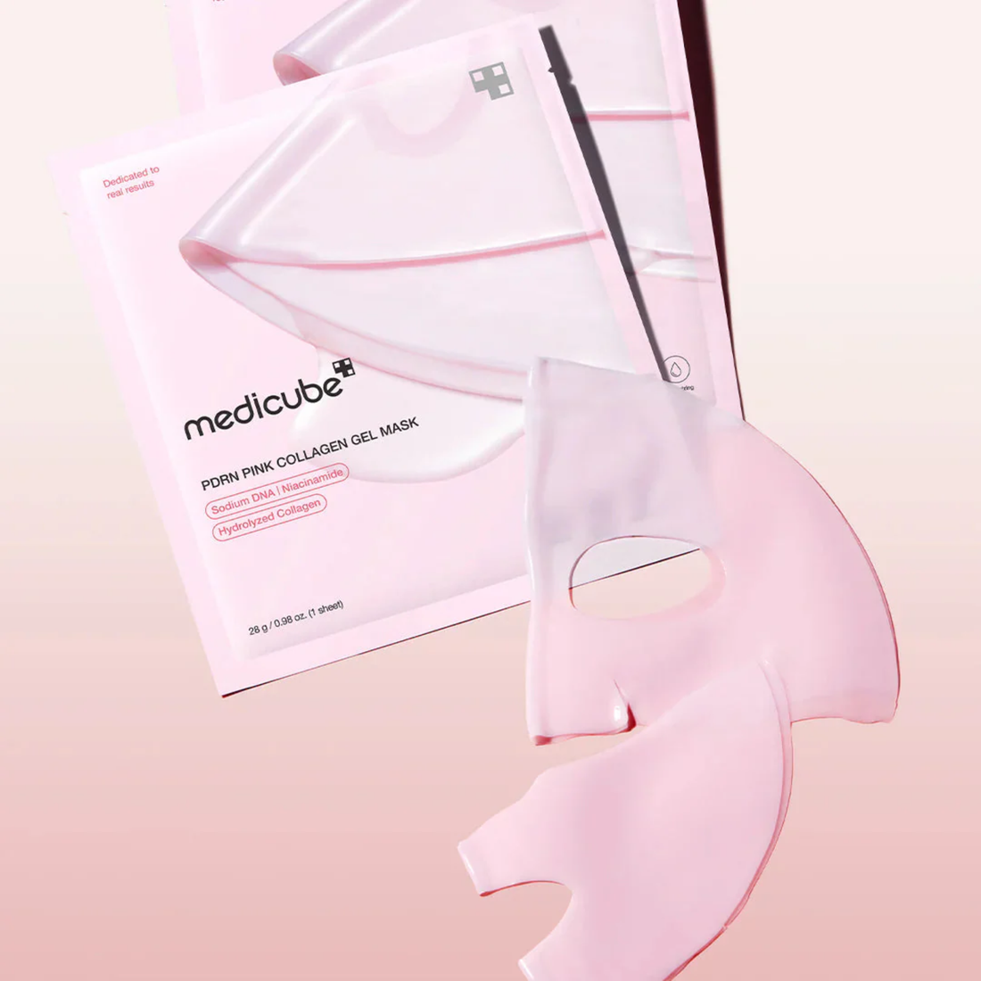medicube PDRN Pink Collagen Jelly Gel Mask (4 St.)