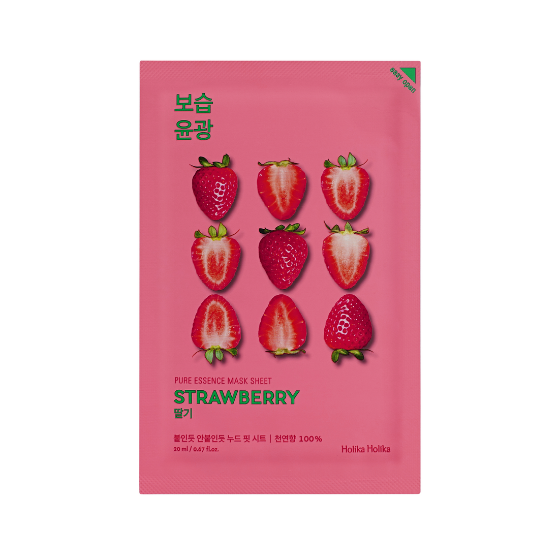 HOLIKA HOLIKA Pure Essence Mask Sheet - Strawberry