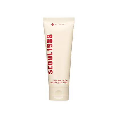 K-SECRET – SEOUL 1988 Cream : Snail Mucin 93 % + Rice 100ml