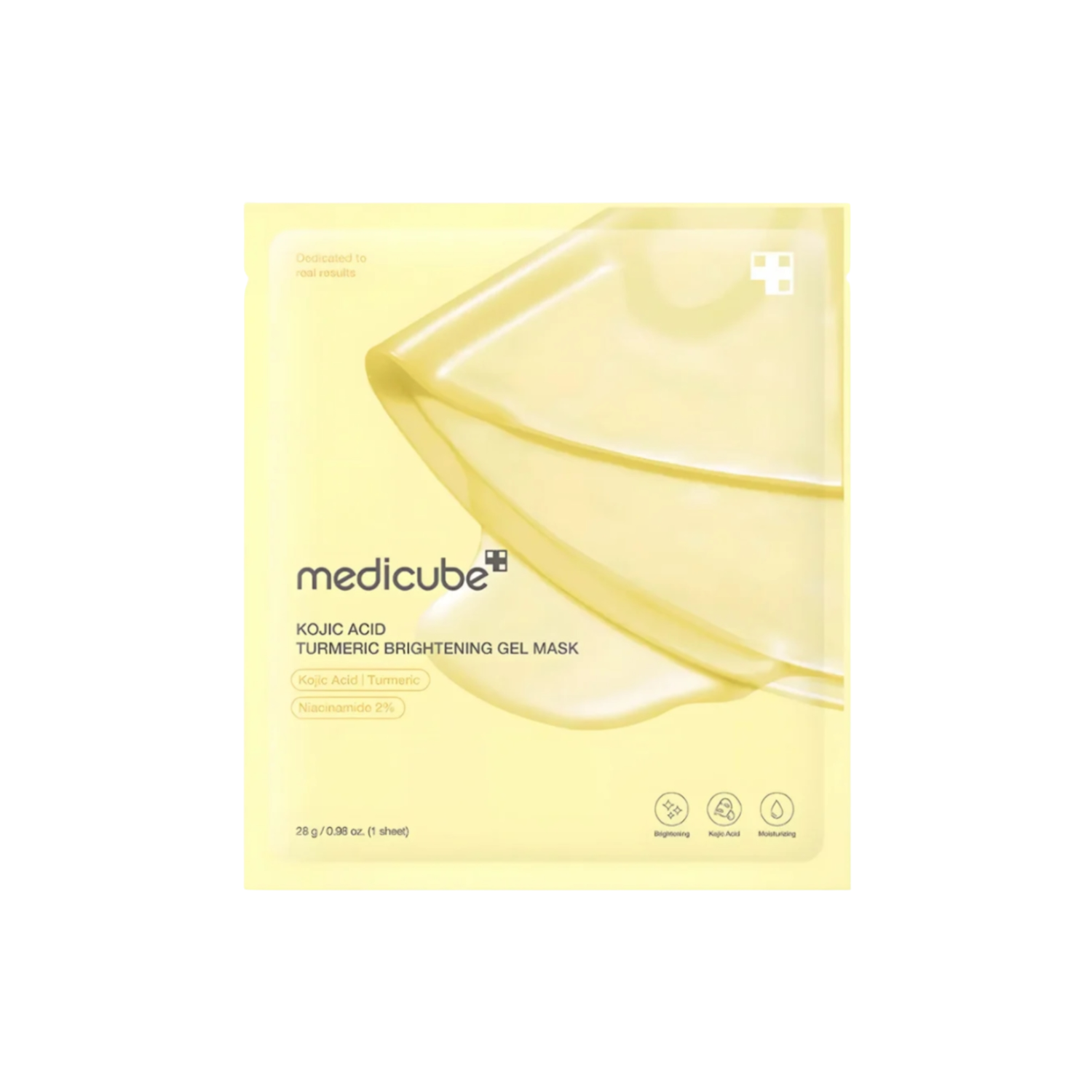 medicube Kojic Acid Turmeric Brightening Gel Mask