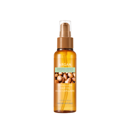 Nature Republic Argan Essential Moisture Hair Oil 80ml