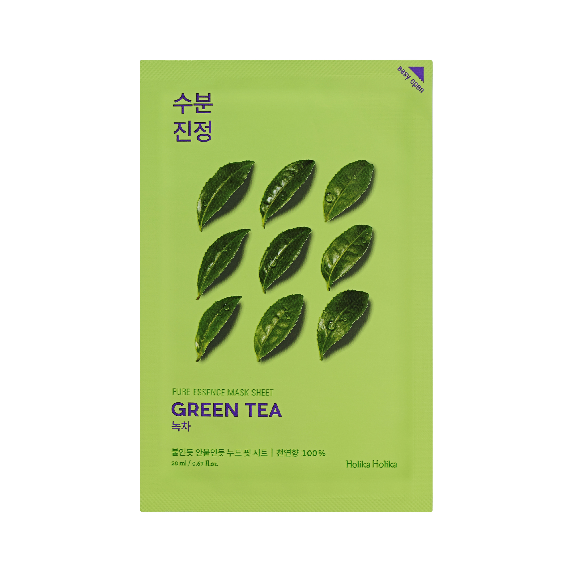 HOLIKA HOLIKA Pure Essence Mask Sheet - Green Tea