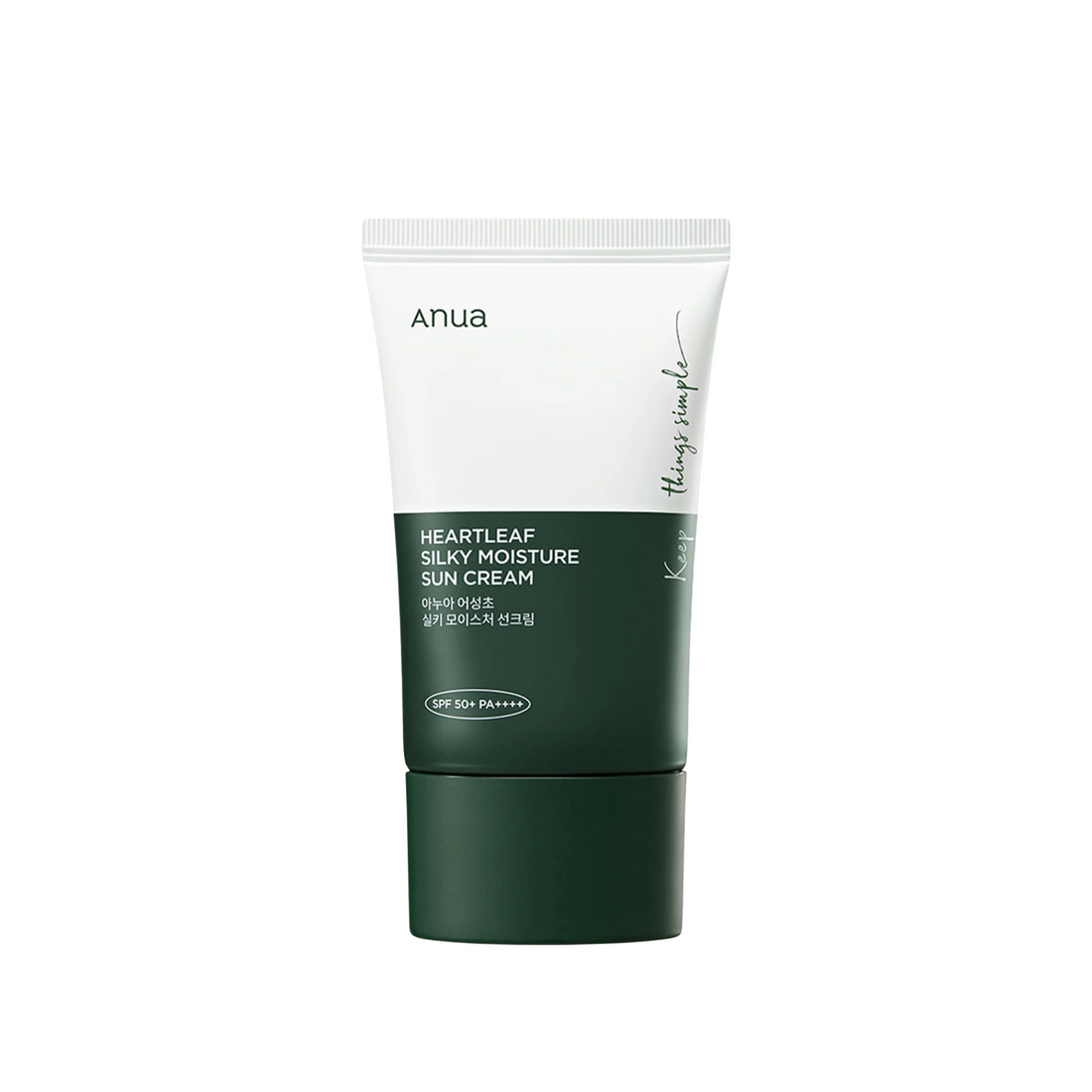 Anua Heartleaf Silky Moisture Sun Cream 50ml