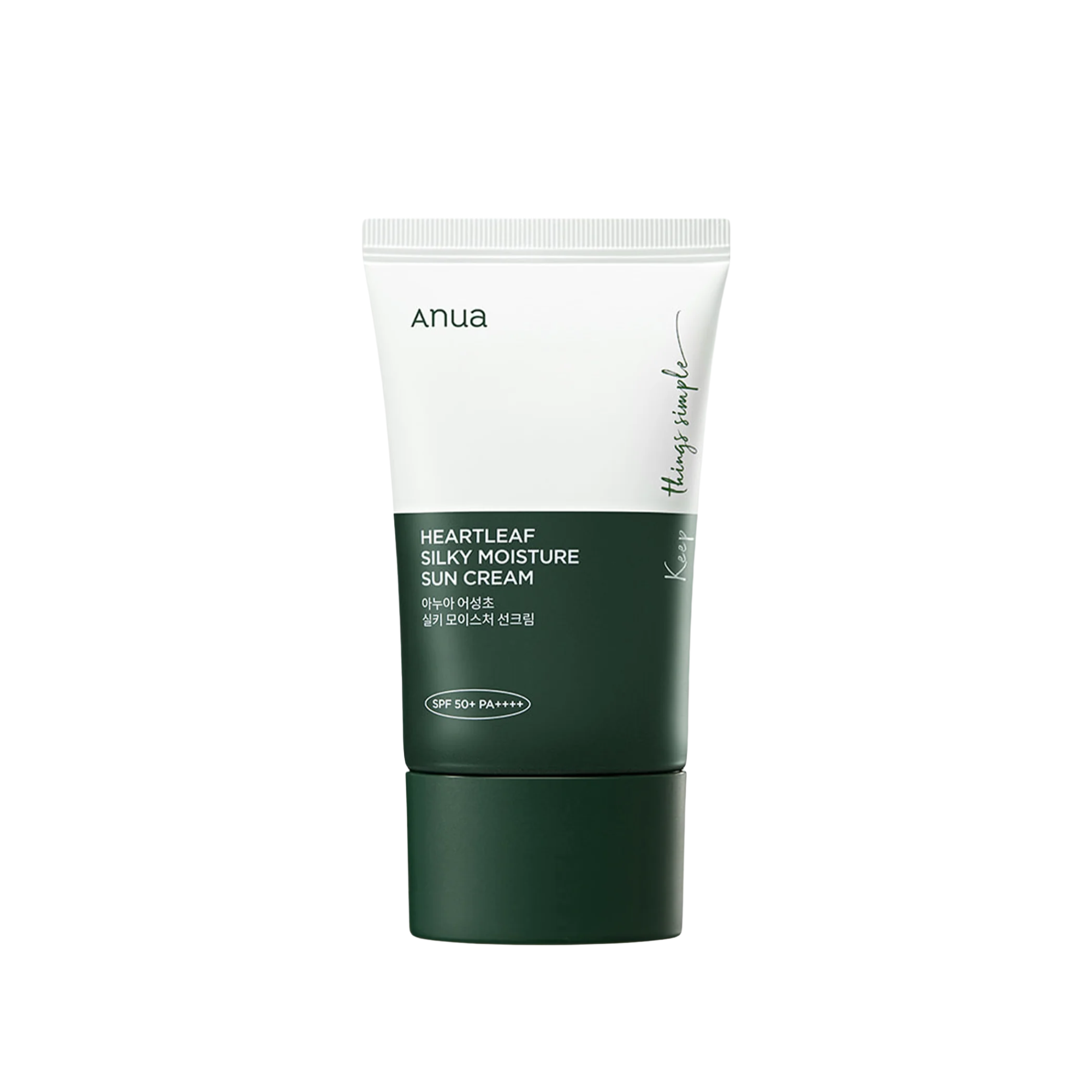 Anua Heartleaf Silky Moisture Sun Cream 50ml