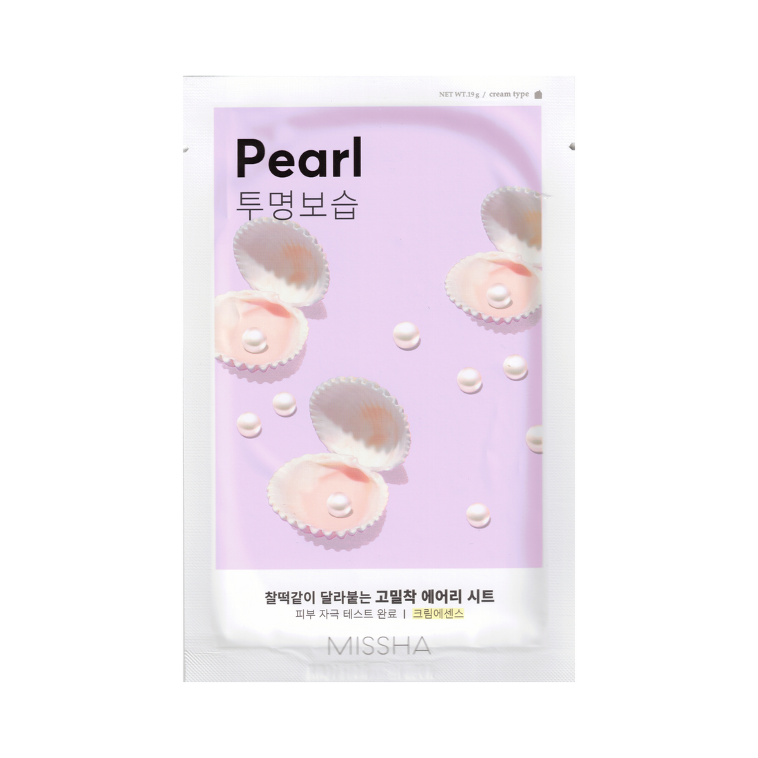 Missha Airy Fit Sheet Mask (Pearl)