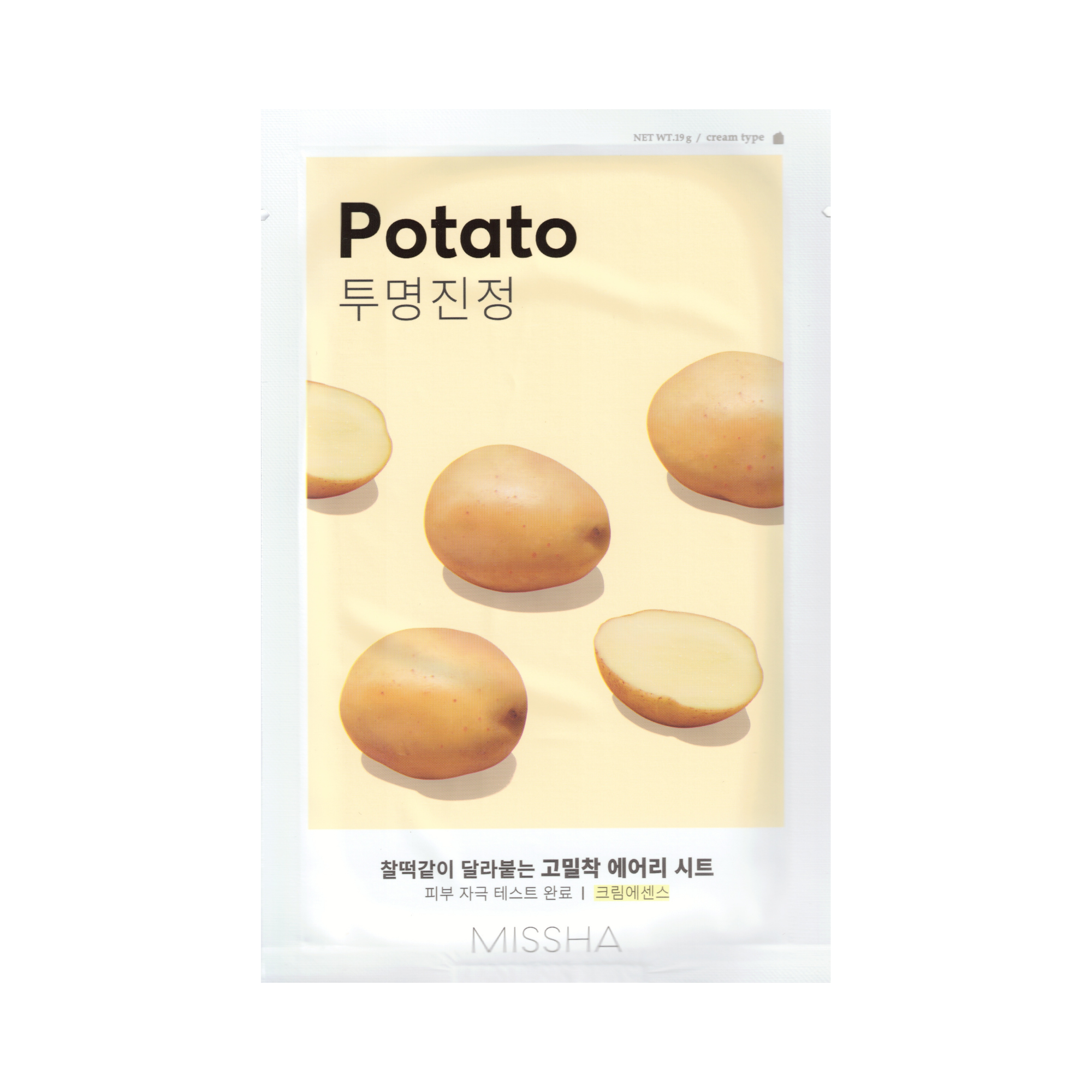 Missha Airy Fit Sheet Mask (Potato)