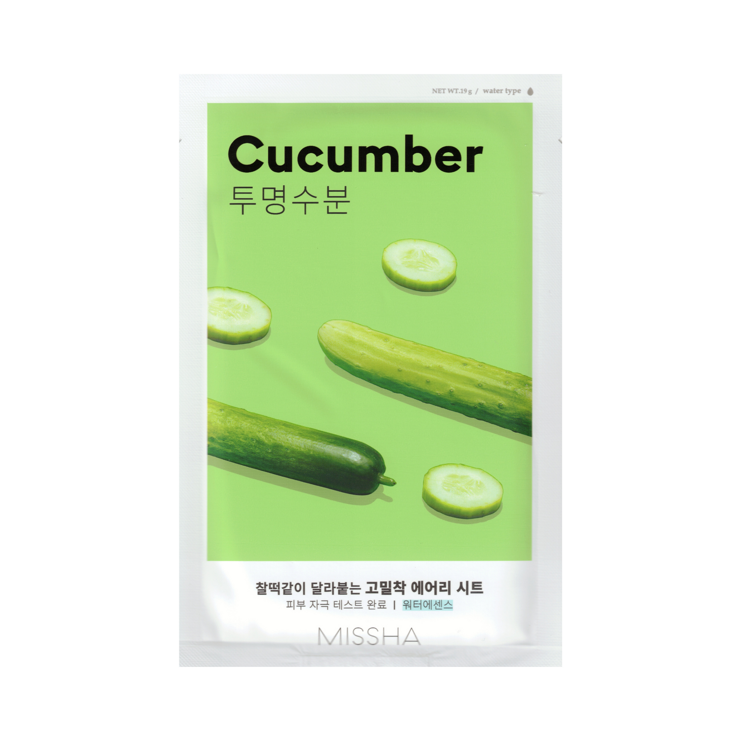 Missha Airy Fit Sheet Mask (Cucumber)