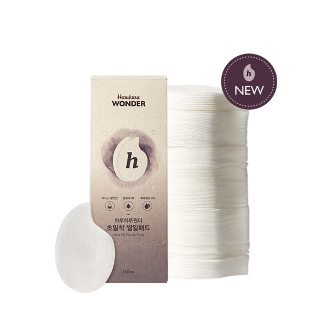 Haruharu Wonder Ultra Fit Facial Pads (160St.)